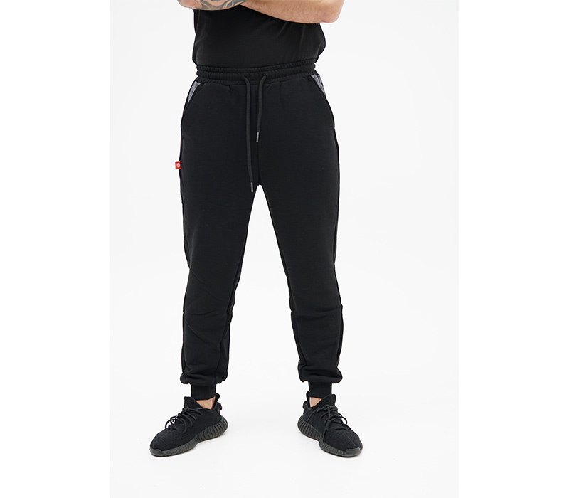 SPODNIE DRESOWE STREET AUTONOMY NETIN BLACK/WHITE 2024 - obrazek 6