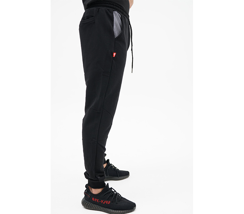 SPODNIE DRESOWE STREET AUTONOMY NETIN BLACK/WHITE 2024 - obrazek 4