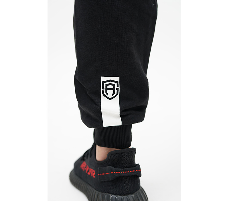 SPODNIE DRESOWE STREET AUTONOMY NETIN BLACK/WHITE 2024 - obrazek 3