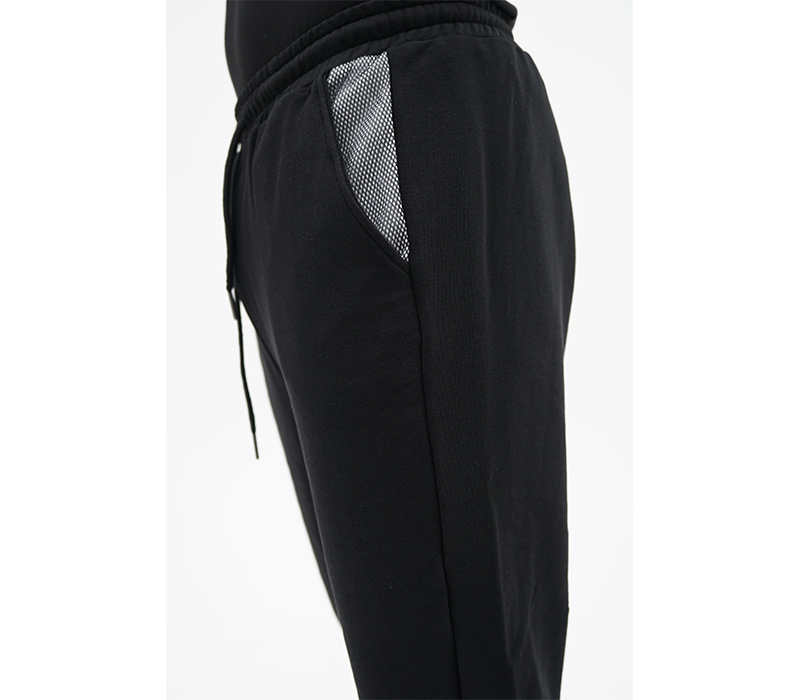 SPODNIE DRESOWE STREET AUTONOMY NETIN BLACK/WHITE 2024 - obrazek 2