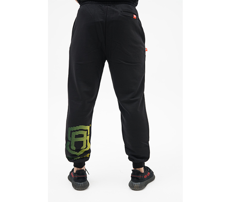 SPODNIE DRESOWE STREET AUTONOMY BACKTEAM BLACK/GREEN 2025