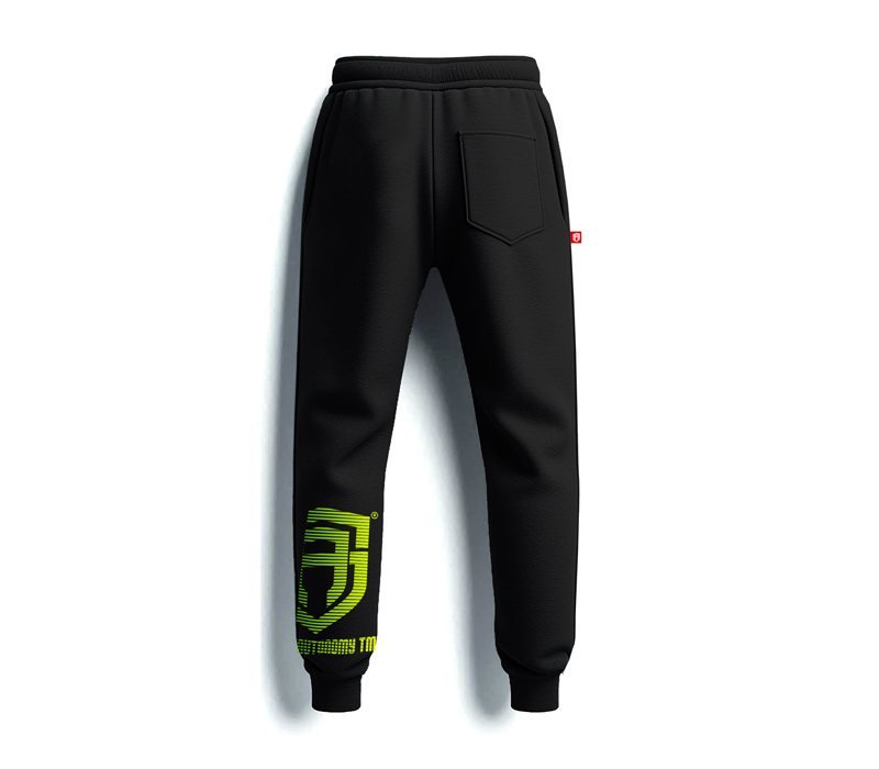 SPODNIE DRESOWE STREET AUTONOMY BACKTEAM BLACK/GREEN 2025
