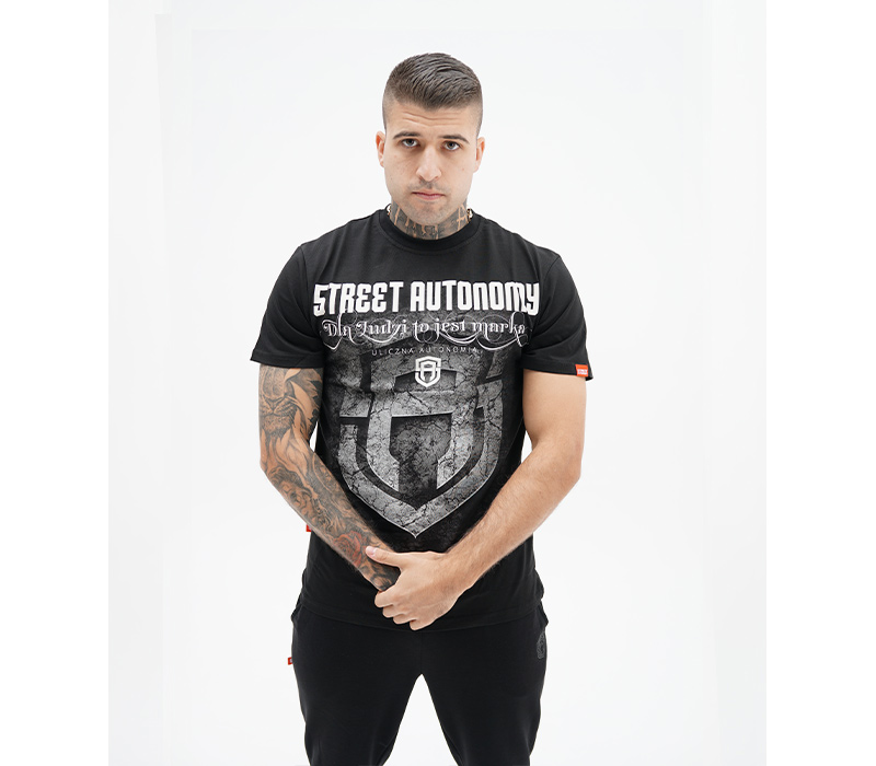 KOSZULKA STREET AUTONOMY ATHLET BLACK 2025