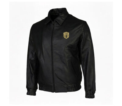 Kurtka skórzana Street Autonomy L J black/gold - wznowienie produkcji 2026