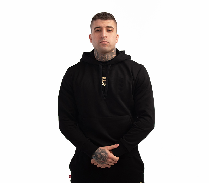 BLUZA Z KAPTUREM STREET AUTONOMY MINI BLACK/GOLD