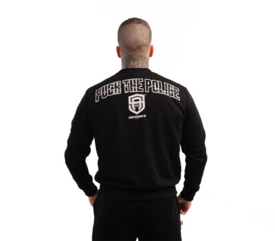 BLUZA BEZ KAPTURA STREET AUTONOMY LOGO FUCK BLACK 2026