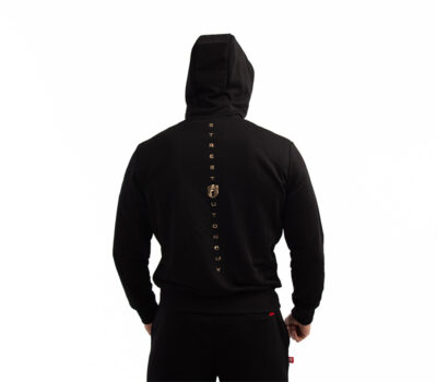 BLUZA Z KAPTUREM STREET AUTONOMY BEKZ BLACK/GOLD
