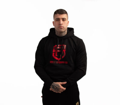 BLUZA Z KAPTUREM STREET AUTONOMY CLASSIC CAMO RED