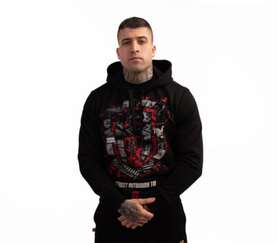 BLUZA Z KAPTUREM STREET AUTONOMY FUCK BLACK 2026