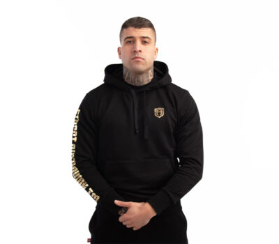 BLUZA Z KAPTUREM STREET AUTONOMY KETSA BLACK/GOLD