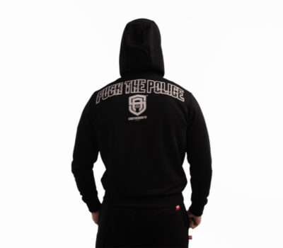 BLUZA Z KAPTUREM STREET AUTONOMY LOGO FUCK BLACK