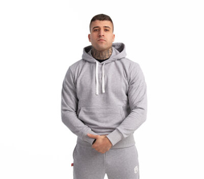 BLUZA Z KAPTUREM STREET AUTONOMY MINI MELANGE/BLACK