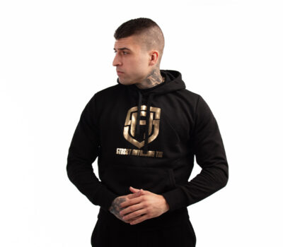 BLUZA Z KAPTUREM STREET AUTONOMY MONUM BLACK/GOLD