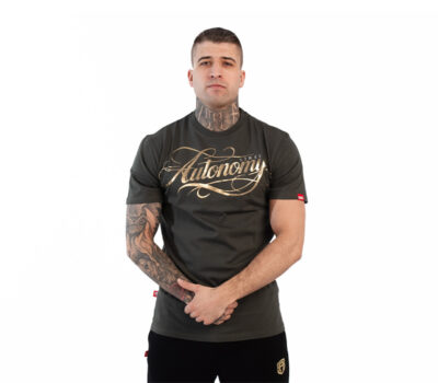KOSZULKA STREET AUTONOMY MILS KHAKI/GOLD 2026