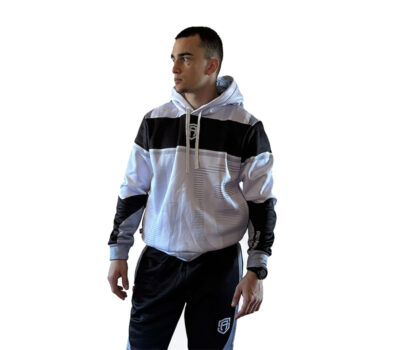 BLUZA Z KAPTUREM STREET AUTONOMY COSMO BLACK/WHITE 2026