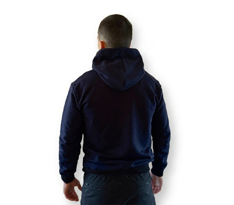 BLUZA Z KAPTUREM STREET AUTONOMY LEAN BLACK 2026 - obrazek 2