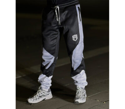 SPODNIE POLIESTROWE STREET AUTONOMY COSMO BLACK/WHITE 2026
