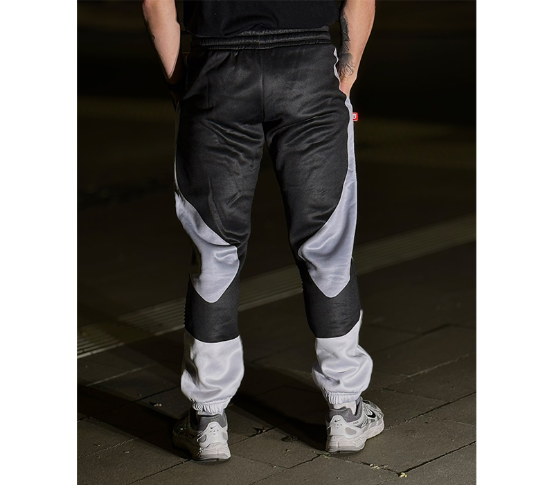 SPODNIE POLIESTROWE STREET AUTONOMY COSMO BLACK/WHITE 2026 - obrazek 2